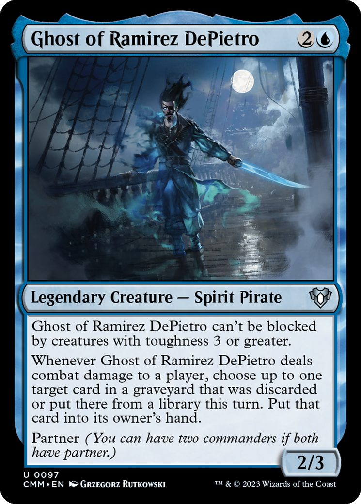 Ghost of Ramirez DePietro [Commander Masters]