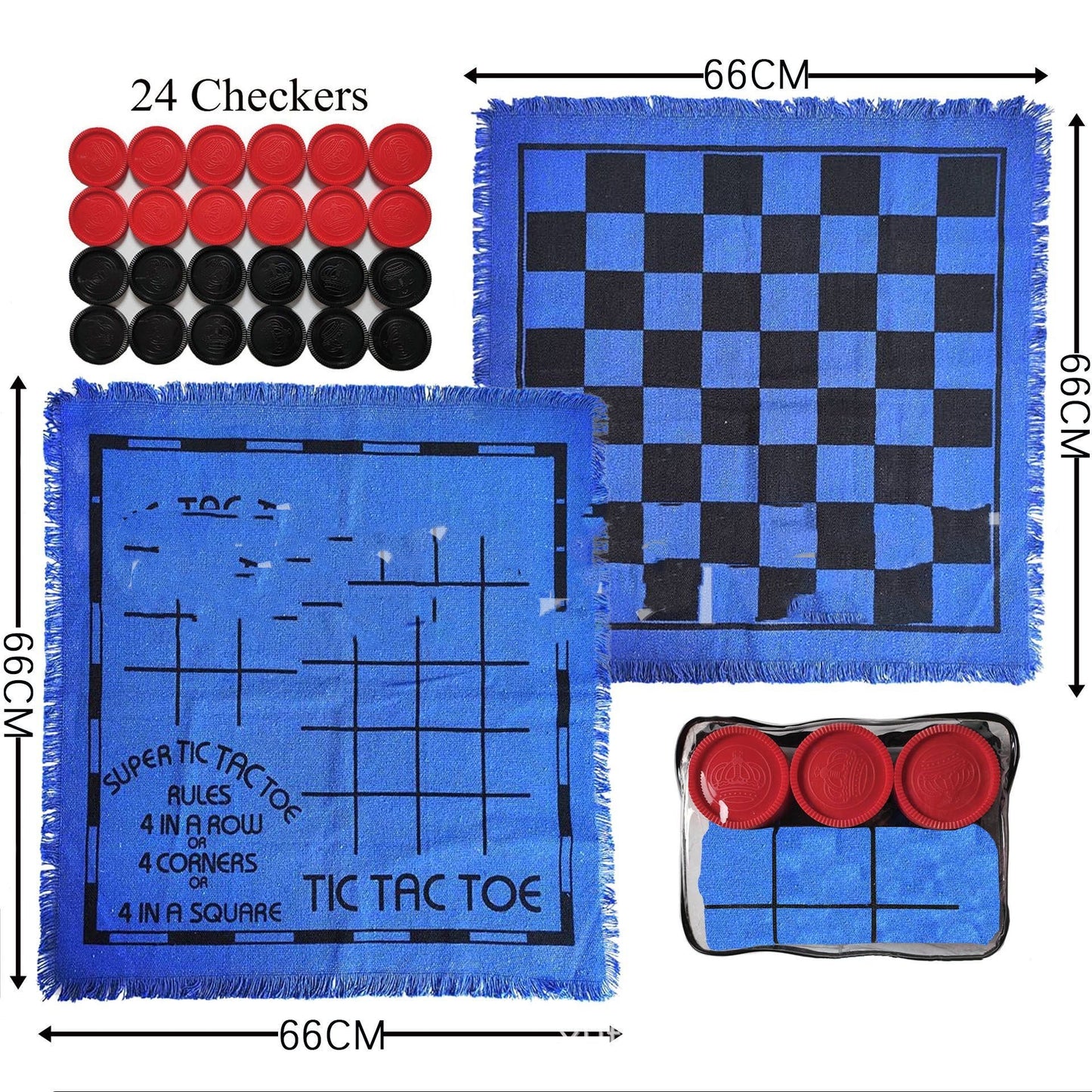 Giant Checkers Board Game Suit