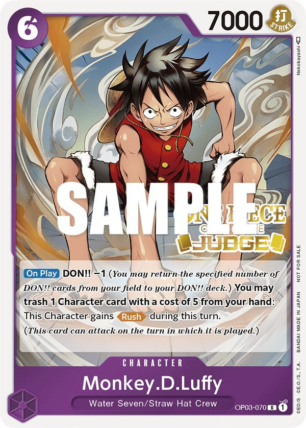 Monkey.D.Luffy (Judge Pack Vol. 2) [One Piece Promotion Cards]