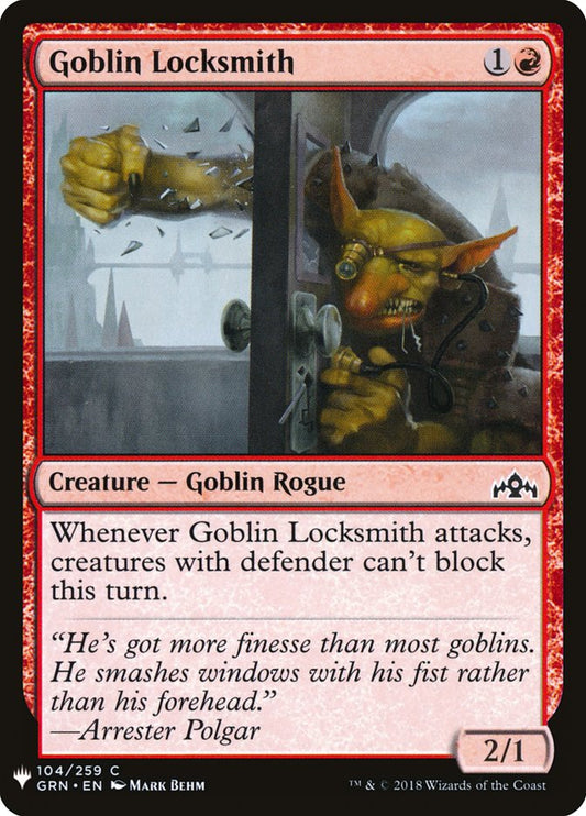 Goblin Locksmith [Mystery Booster]