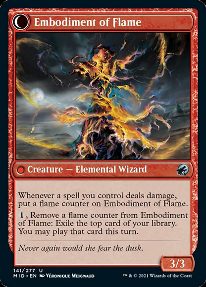 Flame Channeler // Embodiment of Flame [Innistrad: Midnight Hunt]